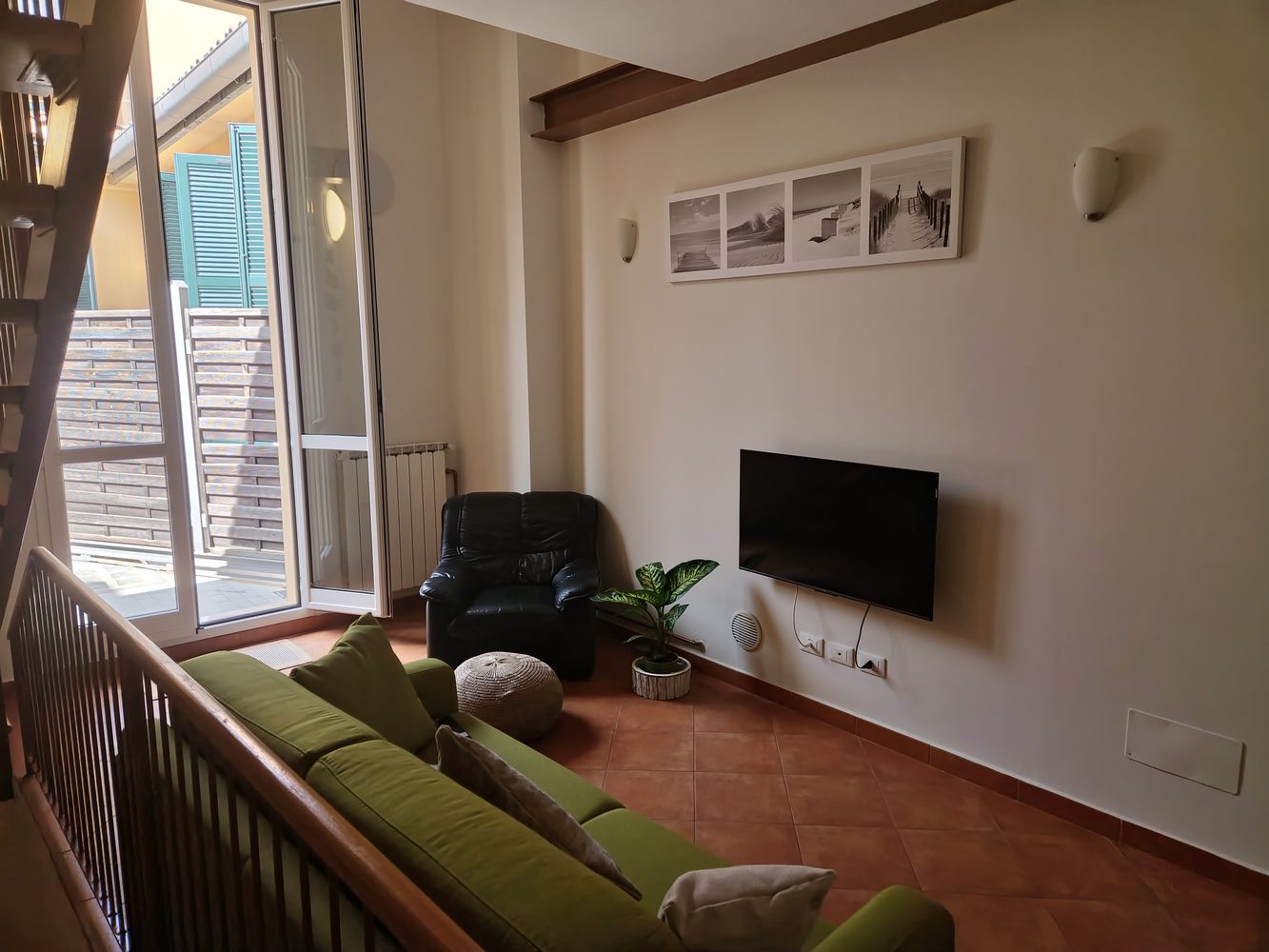 Soggiorno con terrazza